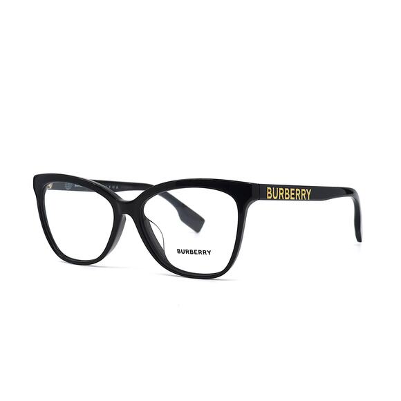 NEW BURBERRY BE2364F 3001 BLACK AUTHENTIC EYEGLASSES FRAME - Picture 3 of 13